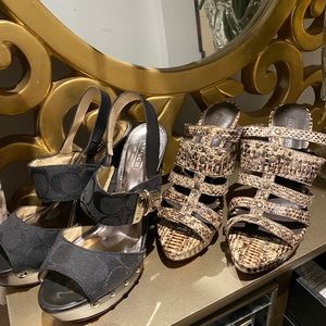 Two pairs of shoes size 6.5